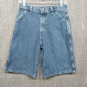 WRG Jeans Co Kids Carpenter Shorts Denim‎ Utility 16 Regular Blue
